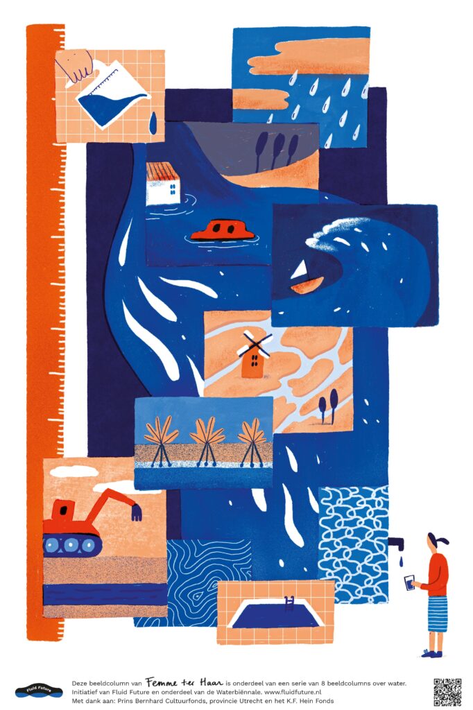 Illustratie Femme ter Haar
